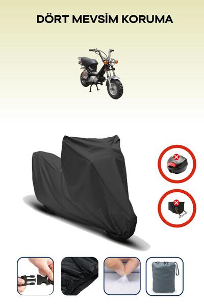 Breen Black Rear Bag Lock Incompatible with Yamaha lb 70 Chappy Compatible Mo...