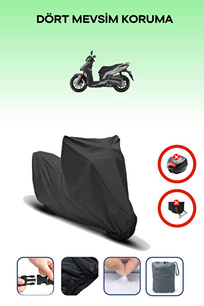 Breen Black Rear Bag Lock Incompatible Kymco Agility S 125 Compatible Motorcy...