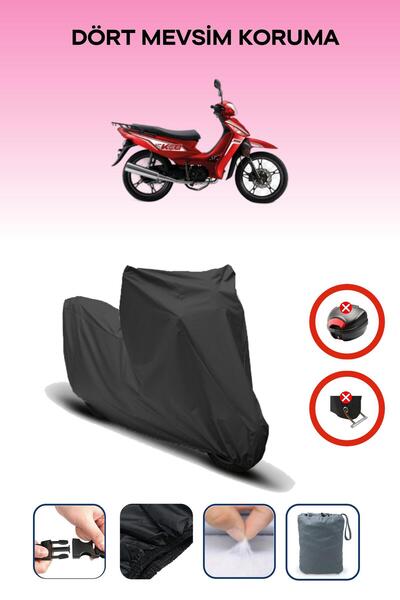 Breen Black Rear Bag Lock Incompatible Kuba Kee 100 Compatible Motorcycle Tar...