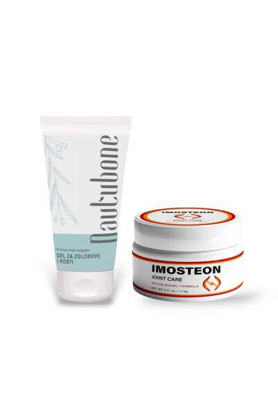 CİTY ZONE Nautubone 50 ml & İmosteon Joint Care Cream 150 ml Vücut Ağrı Yönetimi İçin Masaj Kremleri