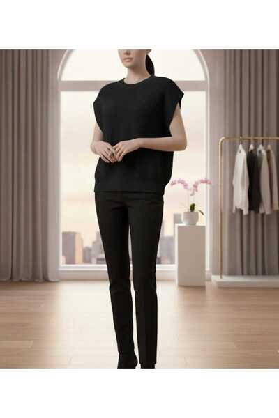 BYBIYIK KADIN BİSİKLET YAKA SÜVETER