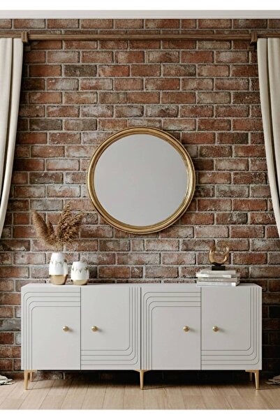 YUMEDİ DESİGN KA1805B - KANEL KONSOL ,TV SEHPASI , ÇOK AMAÇLI DOLAP, KAHVE KÖ...