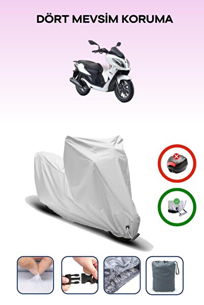 Breen Gray Lock Compatible Rks Cityblade Compatible Motorcycle Tarpaulin Waterproof