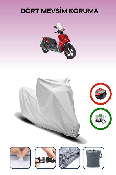 Breen Gray Lock Compatible Kanuni Explorer Compatible Motorcycle Tarpaulin Waterproof