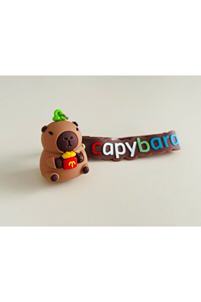 KAYLANIN DÜNYASI Capybara Keychain – Birthday Gift, Christmas Gift, Cute Figurine