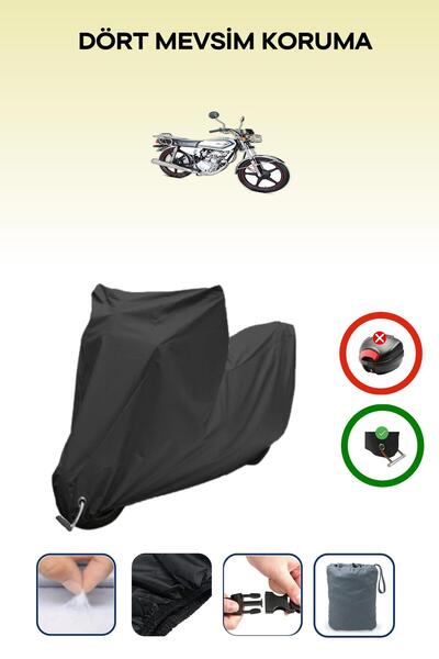 Breen Black Lock Compatible Kuba Cg 50 Pro Ultra Compatible Motorcycle Tarpau...