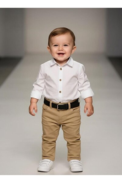 Serackids Oxford komplet košulje sa dugim rukavima za dečake / komplet košulj...