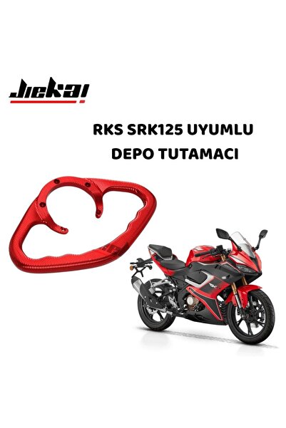 JİEKAİ RKS SRK125 UYUMLU DEPO TUTAMACI (KIRMIZI)
