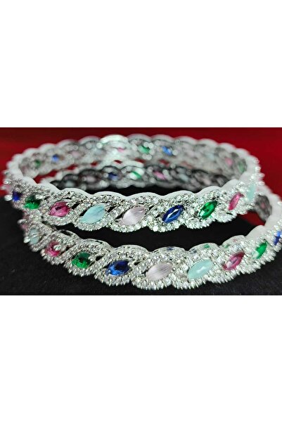 Rania Trends High Quality Zircon Indian Stone Bangles