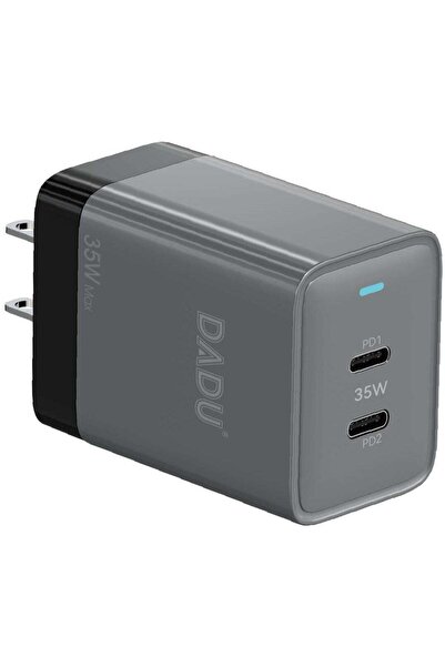 DADU GaN 35W Dual PD Super Fast Charger DC 336-B | USB-C Type-C Adapter