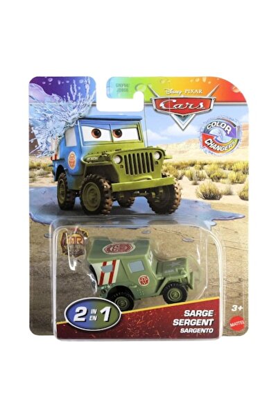 mattel Cars Color Changer Sarge Toy Car