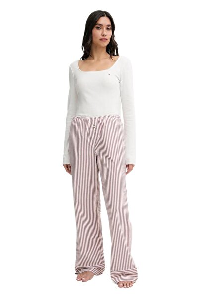 Tommy Hilfiger Kadın Kırmızı Pijama Takımı UW0UW06143