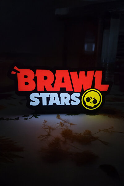 MEK Brawl Stars Tasarımlı Dekoratif Aydınlatma Lambası