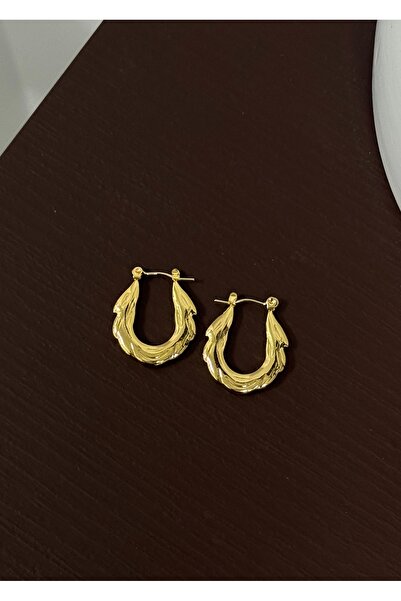 KİLİGİSTANBUL VİNTAGE ÇELİK HALKA KÜPE