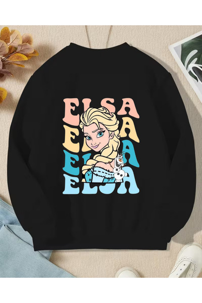 haha Oversized Hoodless Sweatshirt for Children