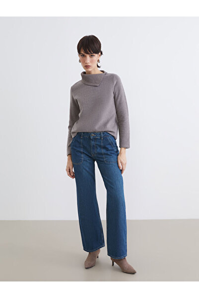 LC Waikiki Quality Pieces from Çelebi Store Wide Leg Women's Jean Pants