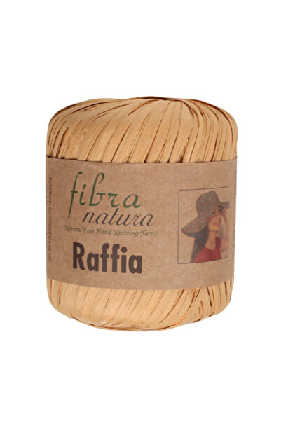 Fibra Natura Raffia %100 Viscose – 40 g 90 m Medium Thickness Knitting Yarn-116-22-1 Pcs