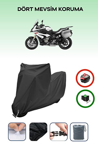 Breen Black Lock Compatible Bmw S 1000 Xr Compatible Motorcycle Tarpaulin Wat...