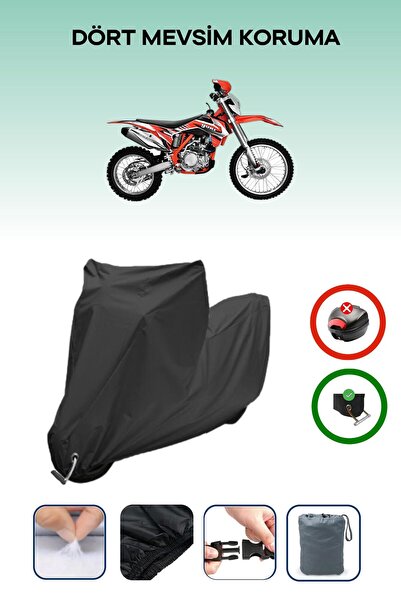 Breen Black Lock Compatible Yuki Dirty Paws Offroad Compatible Motorcycle Tar...