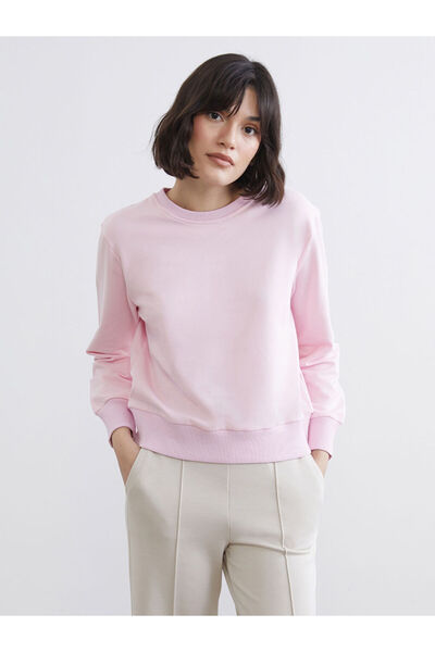 LC Waikiki Rmz Gi̇yi̇m Farkiyla Zero Roba Collar Women's Sweatshirt