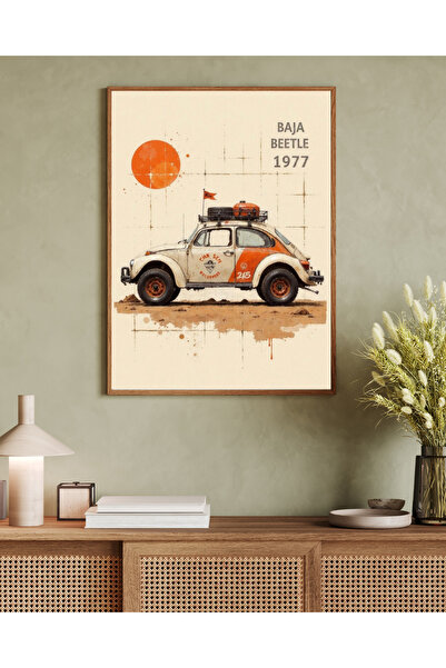 woodhomeworks Tek Parça Salon Ofis Dekor Tablo tek başına sanat vrynt