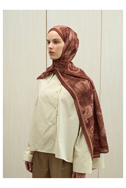 cs camellia scarf Muslin Cotton Shawl Tile