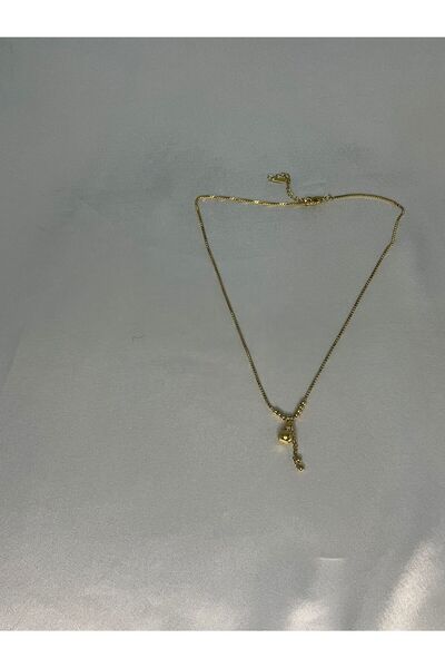 stainles steel Snowman Gold Stylish Necklace