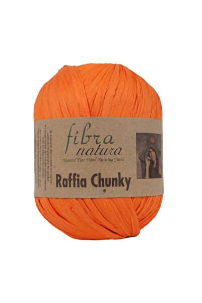 Fibra Natura Raffia Chunky 100% Viscose – 100 g 120 m Thick Straw Look Knitting Yarn-114-25-1 Piece
