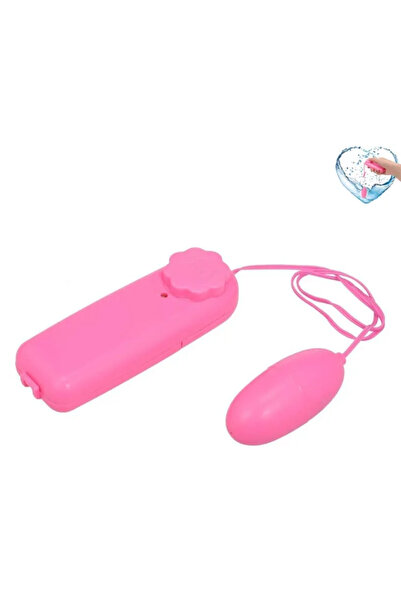 Kulis Grup Kumandalı Klitoris Uyarıcı Titreşimli Yumurta Vibratör Anal Vajinal Pembe Egg Dildo