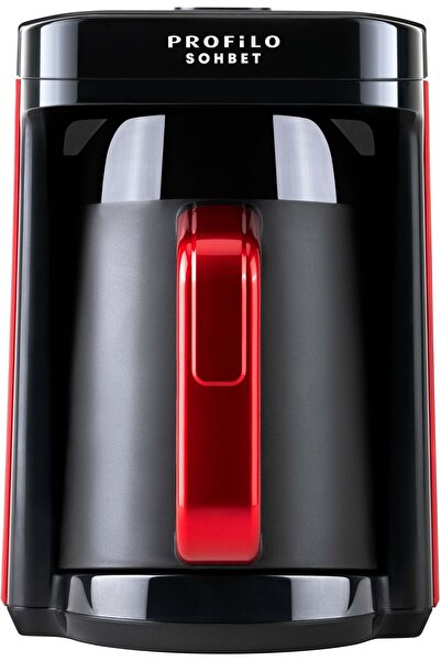 Profilo Türk Kahve Makinesi TKP1002 Kırmızı Siyah