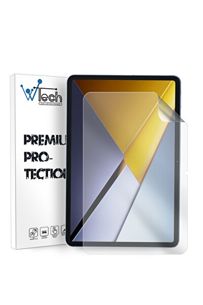Wtech Xiaomi Poco Pad X1 (11.2 inch) 2025 Premium Hydrogel Film Thin and Flexible Clear
