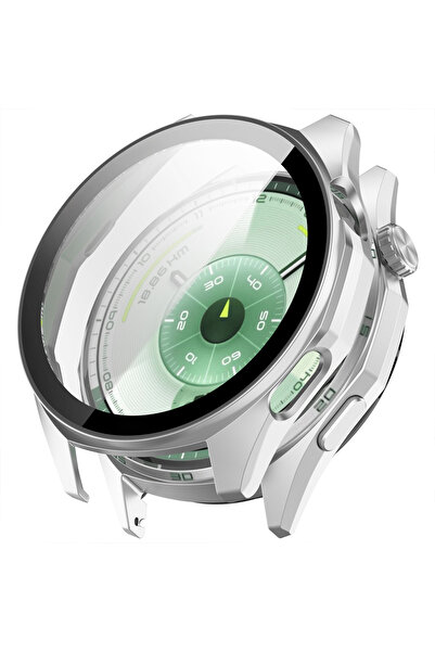 Sneezy حافظة متوافقة مع ساعة هواوي GT6 مقاس 46 ملم، حافظة صلبة من البولي كربونات وحافظة حماية للشاشة