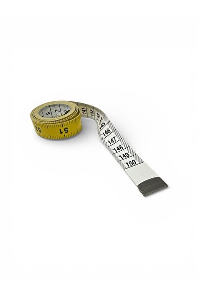 Sanse Beden Ölçüm Mezurası 150 cm – Kilo Takibi, Vücut ve Terziler İçin Esnek...