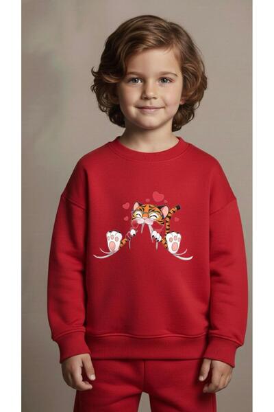 playwear Φούτερ ομάδας με στάμπα YORGAN για κορίτσια και αγόρια, με λαιμόκοψη...