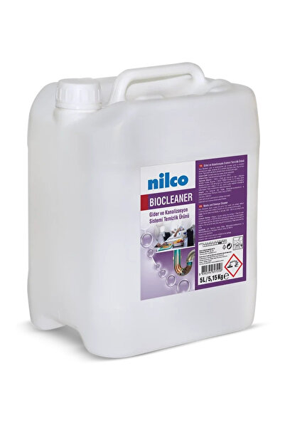 nilco 32001672 Bio Cleaner Gider Ve Kanalizasyon Sistemi Temizlik Ürünü 5 L
