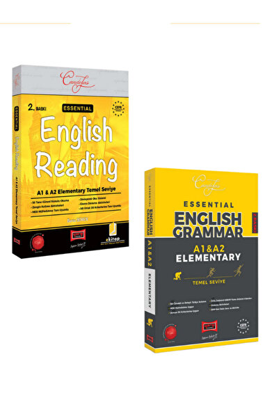 Yargı Yayınları Essential English Grammar A1-A2 Elementary Temel Seviye &Esse...