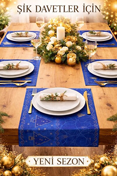 GenelTedarik YILBAŞI SOFRALARINIZI RENKLENDİRİN 30 X 40 TEK KULLANIMLIK AMERİ...