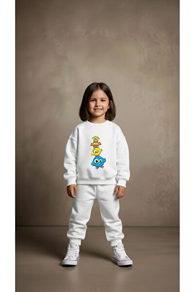 playwear Φούτερ ομάδας TOP CHICK με στάμπα για κορίτσια και αγόρια, με λαιμόκ...