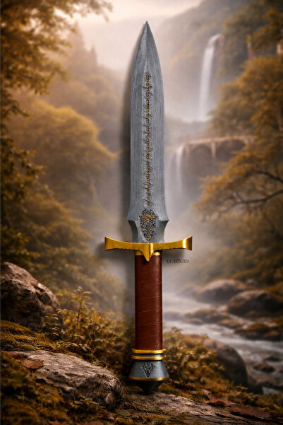 lumix3d Yüzüklerin Efendisi Elf Hançeri 36 cm – Elvin Dagger Dekoratif Kılıç