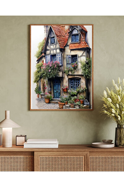 woodhomeworks Tablou decorativ pentru birou, într-o singură bucată, artă în sine