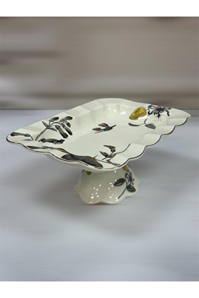 Kosova Porselen Ayaklı Dikdörtgen Model Ayaklı Sunumluk 29/20