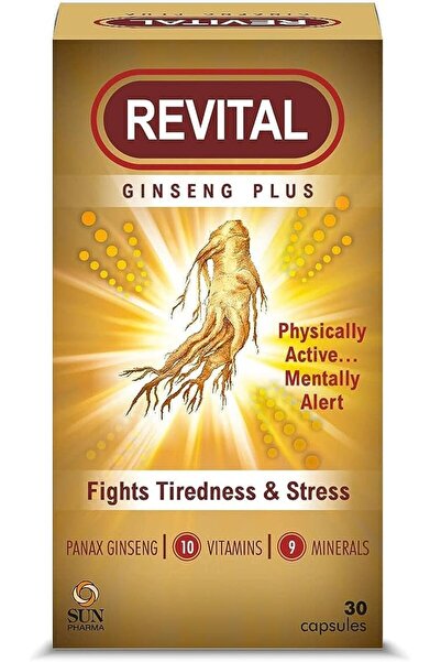 HEALTH HOUSE PHARMACY كبسولات ريفيتال جينسينغ بلس 30 كبسولة