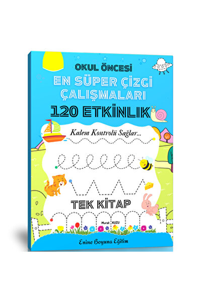 Enine Boyuna Eğitim ✏️   كتاب التمارين التفاعلية الفائقة 120 للمرحلة ما قبل ا...