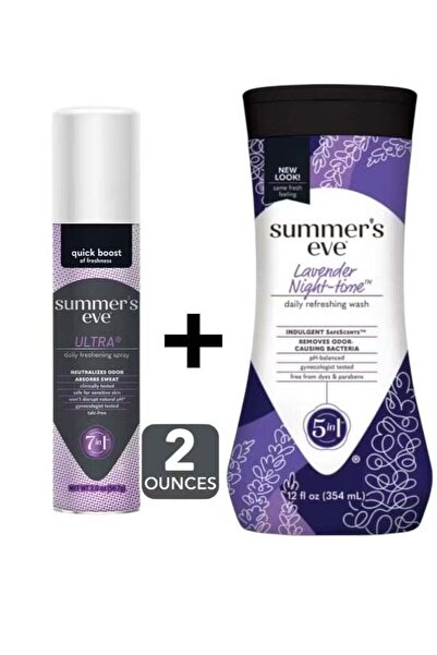 Summer's Eve غسول ليلي باللافندر للمناطق الحساسة 354 مل
