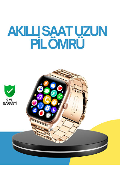 MARKT AMOLED Ekranlı Türkçe Menülü Akıllı Saat Bluetooth Görüşmeli 1156596