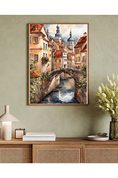 woodhomeworks Tablou decorativ pentru birou, de sine stătător, artă vrynt