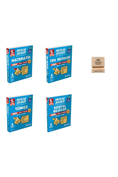 Muba Yayınları Mutlak Başarı 5. Sınıf Matematik Fen Türkçe ve Sosyal Fasiküll...