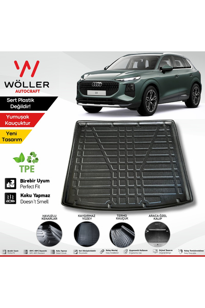 wöller Yeni Audi Q3 Bagaj Havuzu 2025 Sonrası Uyumlu 3d Ultraflex Esnek
