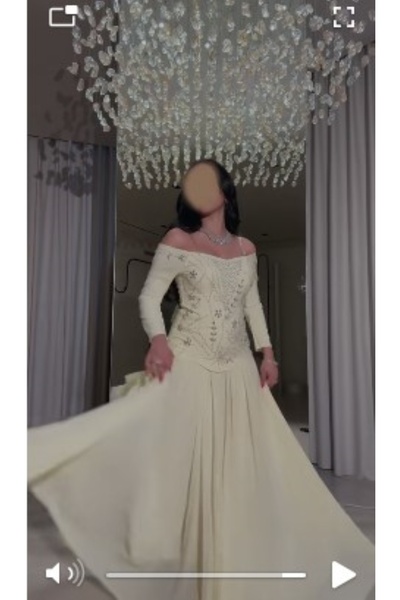 world accessories فستان سهرة طويل