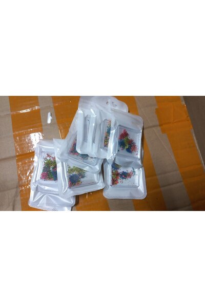 global fashion Decor pentru unghii, flori uscate D23